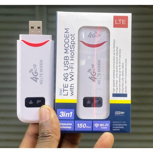 4G LTE Wireless USB MIFI/UFI Dongle Mobile Broadband 150Mbps Modem Stick 4G Sim Card Wireless Router Home Office Wireless WiFi Adapter
