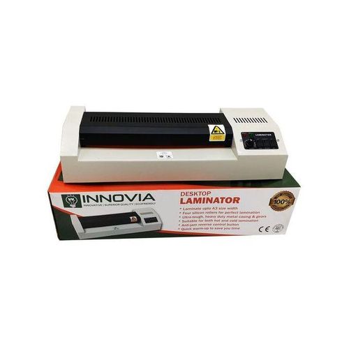 Innovia A3 Laminator – Protect, Preserve & Impress! Keep your documents, certificates, photos, and artwork safe, crisp, and professional-looking with the Innovia A3 Laminator.