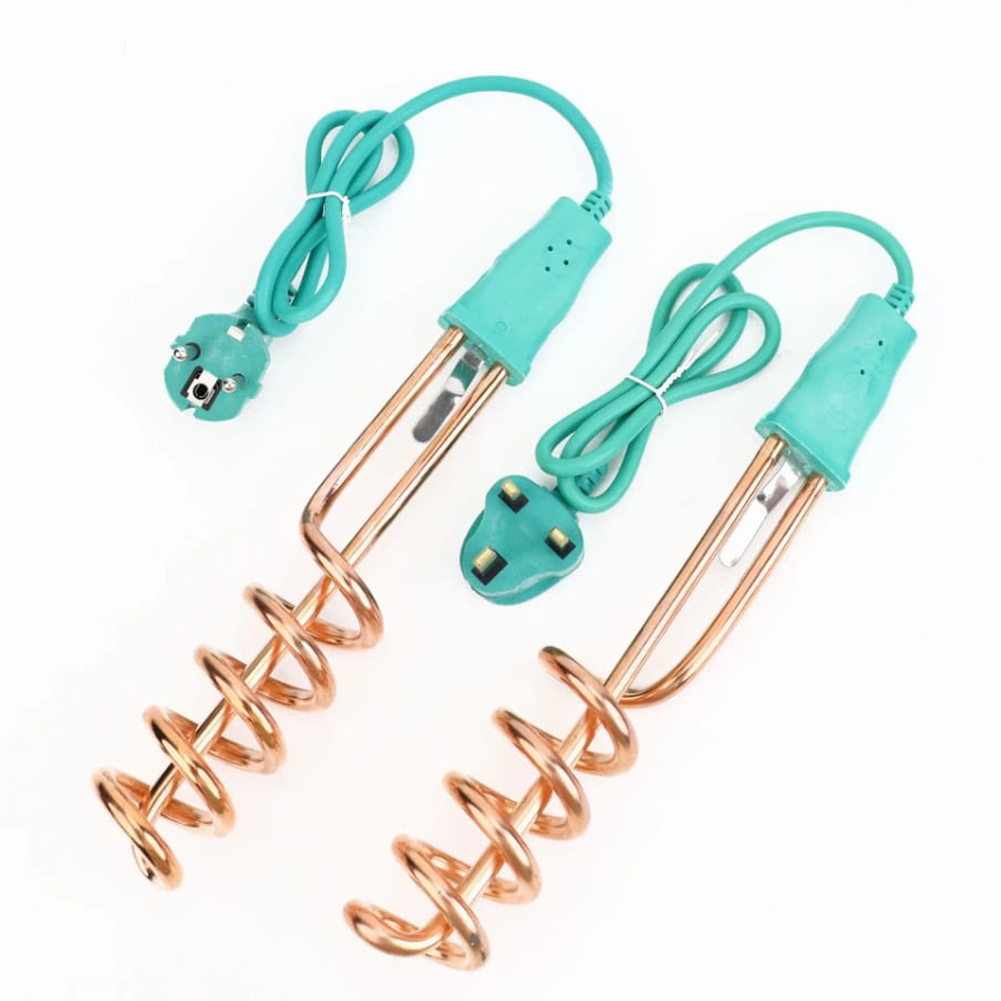 Durable portable water heater boiler electric immersion water heater coil 220-250V 1500W kitchen bathroom heater coil