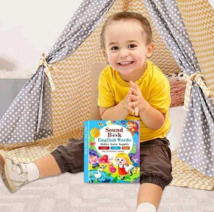 SOUND BOOK! Rechargeable Kids Learning Sound Book learning SoundsShare this product
English Learning Sound Book for Babies and Toddlers /Toddler Sound Book / Learning Interactive Book / Electronic