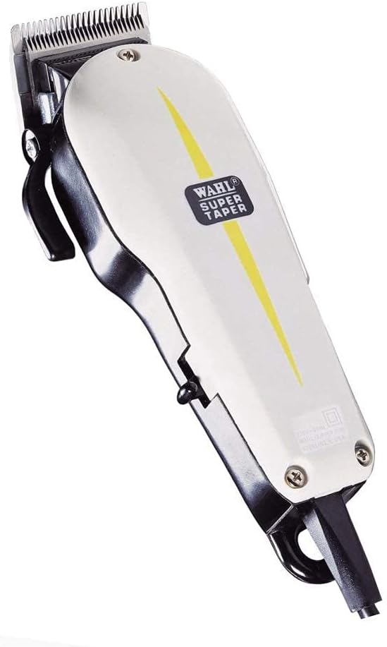 Wahl Super Taper Corded Classic Series Hair Clipper – Professional Rechargeable Machine for Precision Fades, Haircuts & Clean Grooming