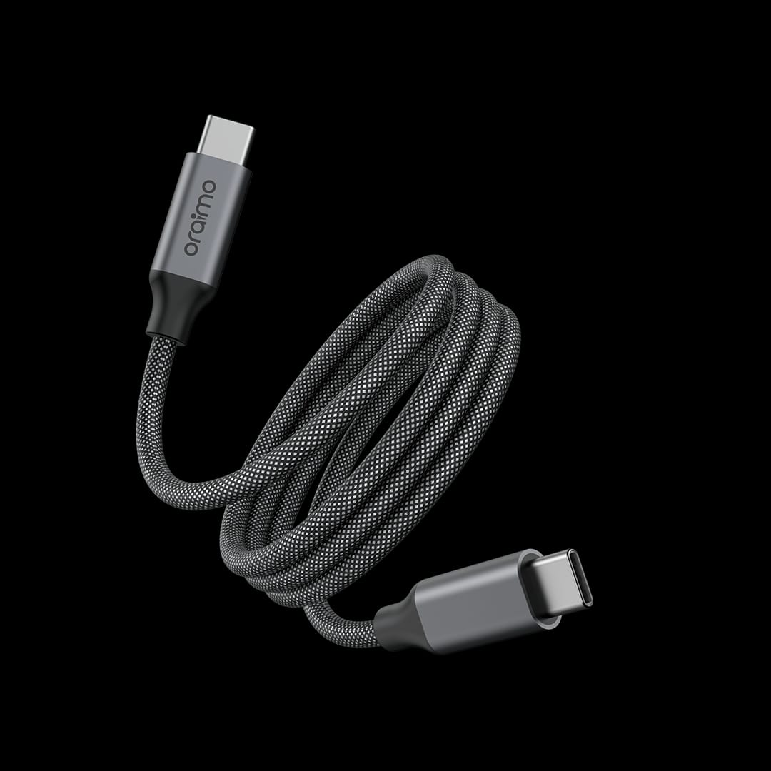DURABLE FAST CHARGING ORAIMO C to C BRAIDED DATA CABLE