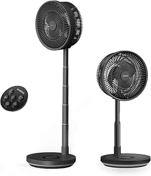 ORAIMO 2-IN-1 DESK FAN | HANDHELD PORTABLE FAN WITH 3 SPEEDS & USB-C CHARGING