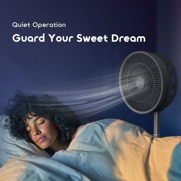 ORAIMO 2-IN-1 DESK FAN | HANDHELD PORTABLE FAN WITH 3 SPEEDS & USB-C CHARGING