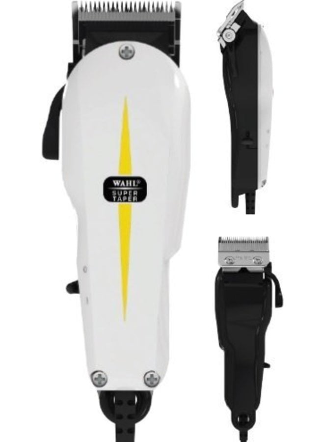 Wahl Super Taper Corded Classic Series Hair Clipper – Professional Rechargeable Machine for Precision Fades, Haircuts & Clean Grooming