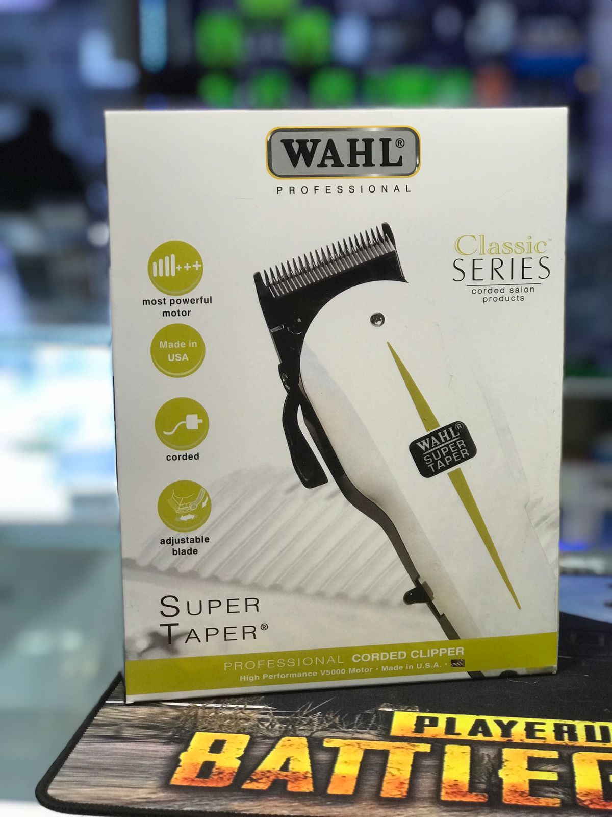 Wahl Super Taper Corded Classic Series Hair Clipper – Professional Rechargeable Machine for Precision Fades, Haircuts & Clean Grooming