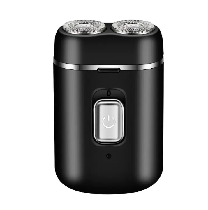New Rechargeable portable shaver with large battery capacity and dual head floating for easy shaving rechargeable shaver Local fast delivery