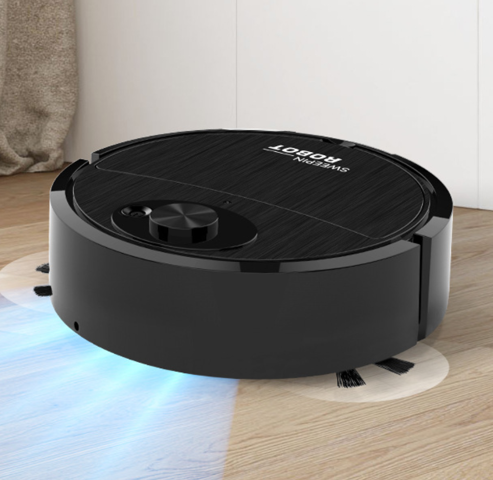 Rechargeable Intelligent Sweeping Robot Vacuum Cleaner USB Charging Household Sweeping Dragging Suction Home Smart Sweeper Cleaning Appliance  Local fast delivery