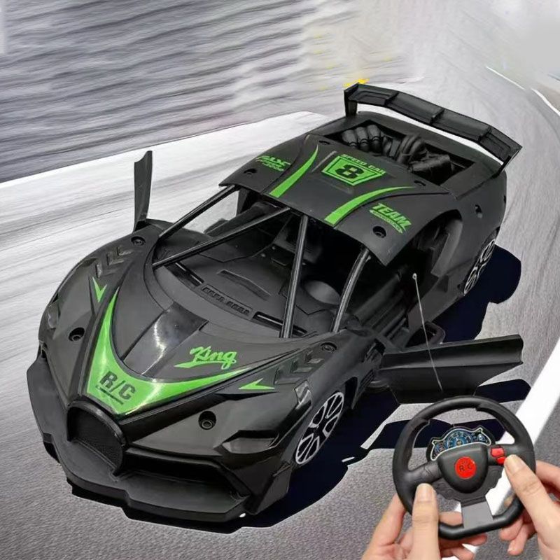 Children's remote control toy car High Speed Drift Sport Cars Remote Control Vehicle Sports Racing Car Toy Model Children Toys for Boys Birthday Gifts Free battery gift Local fast delivery