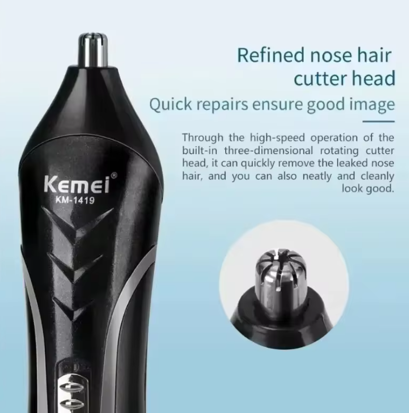 Rechargeable Electric Hair Clipper Men'S Household Shaver Hair Trimmer and Nose Trimmer 3 in 1 Hair Clippers Men Local fast delivery