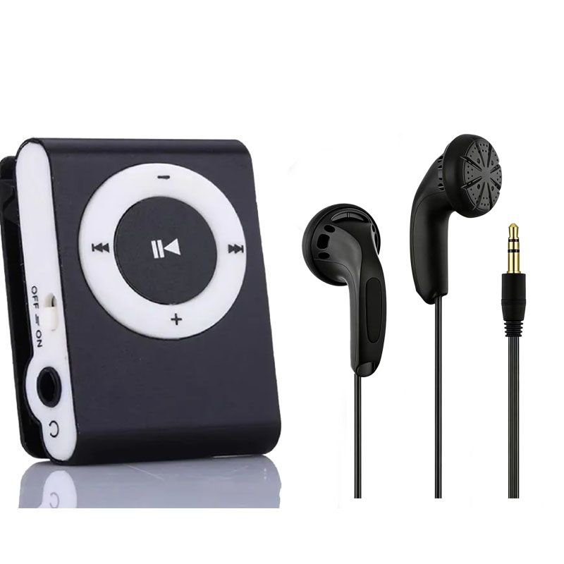 MP3  Player Music Media Mini Clip Support TF Card Stylish Design Fashionable Portable Mini USB MP3 Player Walkman Earphones included Local fast delivery
