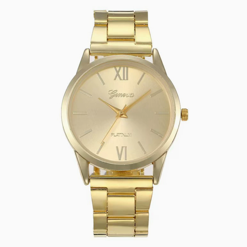 5pc Women  Watch Ring Necklace Earrings Bracelet Set Fashion Wristwatch Female Casual Ladies girl watch set Local fast delivery