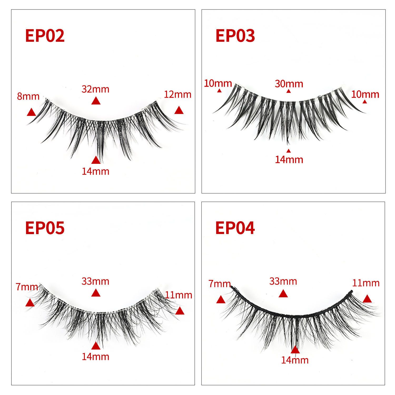 10 Pairs Fluffy Full Strip Lashes | Natural Messy Curly Look | Long-Lasting & Reusable | Comfortable All-Day Wear | Ideal for African Women Makeup | Beginner Friendly | Bulk Orders Welcome