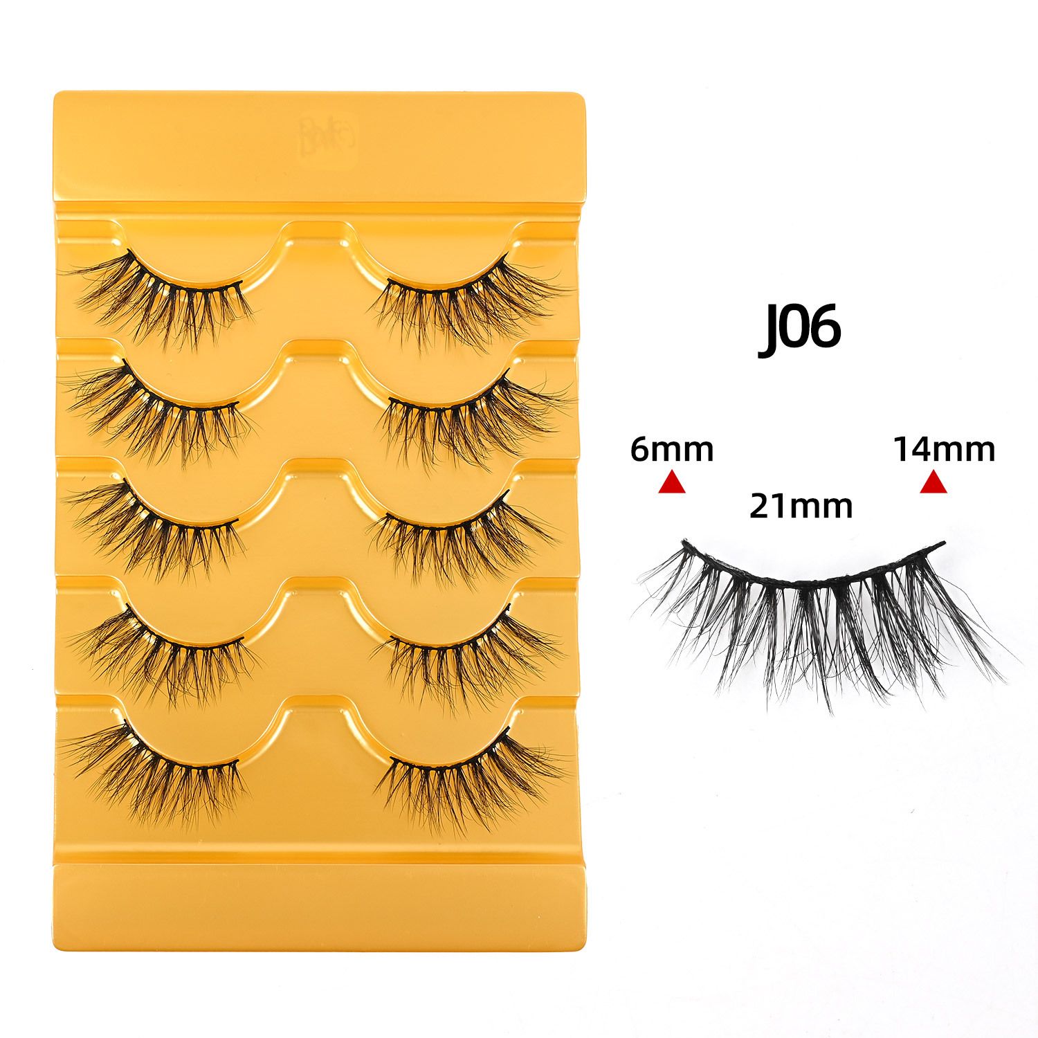 5 Pairs 5D Fluffy Half Eye Lashes | Natural Fox Eye Look | Soft & Lightweight | Easy to Apply | Long-Lasting | Ideal for African Women Makeup | Affordable & Reusable | Bulk Orders Welcome