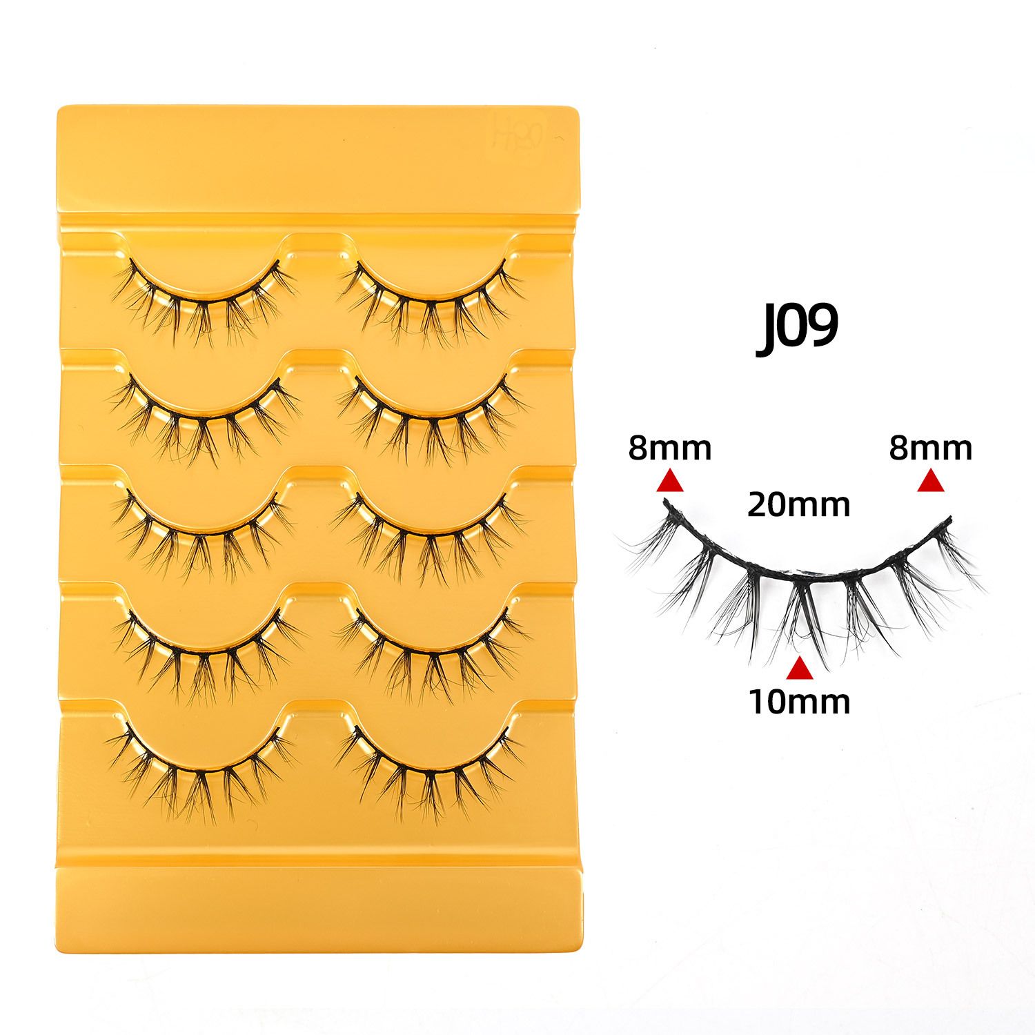 5 Pairs 5D Fluffy Half Eye Lashes | Natural Fox Eye Look | Soft & Lightweight | Easy to Apply | Long-Lasting | Ideal for African Women Makeup | Affordable & Reusable | Bulk Orders Welcome
