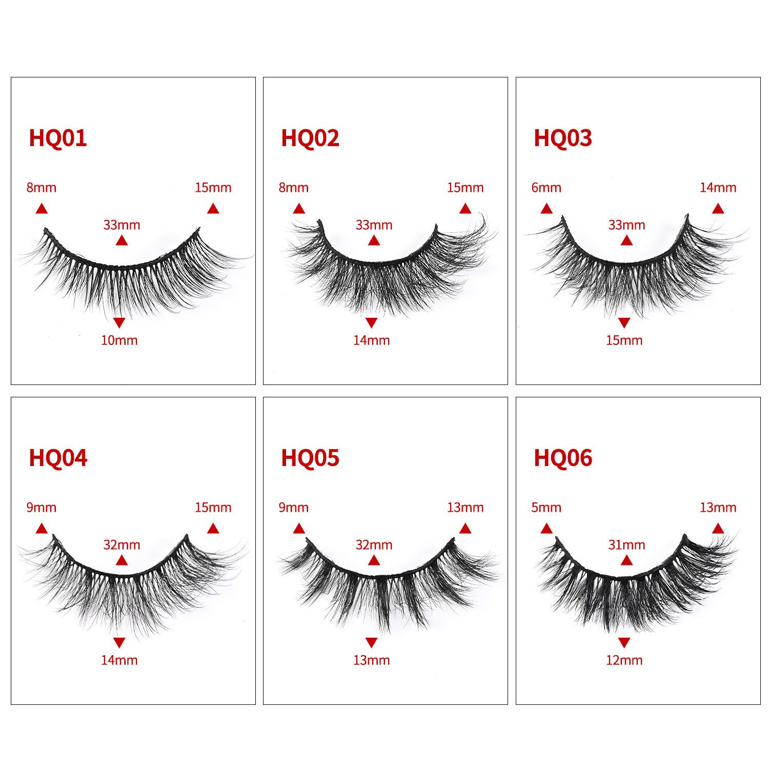 5 Pairs Light Fox Eye Lashes | Natural Lengthening Effect | Fluffy & Volumized | Easy to Apply | Long-Lasting | Ideal for African Women Makeup | Affordable & Reusable | Bulk Orders Welcome