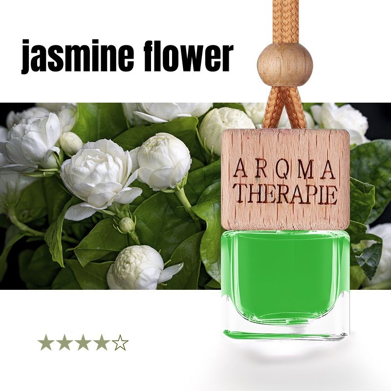 4pcs Car Fragrance Car Hanging Perfume Car Pendant Car Perfume Pendant Car Air Freshener Car Air Refreshing Car Odor Removal Cologne Ocean Lavender Jasmine Long Lasting Fresh Elegant Decorative