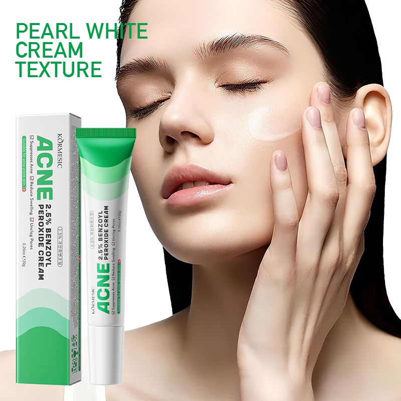 KORMESIC Salicylic Acid Acne Cream Arbutin Acne Treatment Cream Centella Asiatica Anti-Acne Cream Gently Reduces Redness Unclogs Pores Controls Oil Fades Dark Spots Smooth Clear Skin - Acne Prone Skin