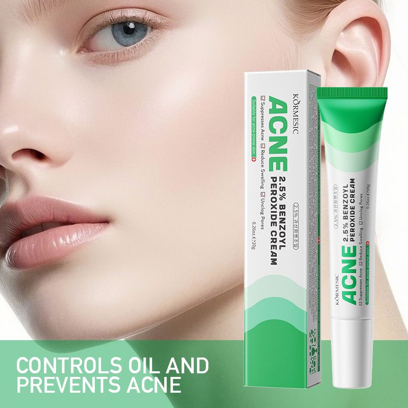 KORMESIC Salicylic Acid Acne Cream Arbutin Acne Treatment Cream Centella Asiatica Anti-Acne Cream Gently Reduces Redness Unclogs Pores Controls Oil Fades Dark Spots Smooth Clear Skin - Acne Prone Skin
