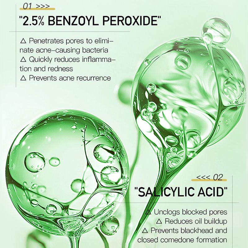 KORMESIC Salicylic Acid Acne Cream Arbutin Acne Treatment Cream Centella Asiatica Anti-Acne Cream Gently Reduces Redness Unclogs Pores Controls Oil Fades Dark Spots Smooth Clear Skin - Acne Prone Skin