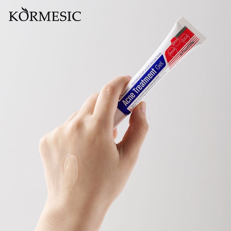 KORMESIC Salicylic Acid Acne Cream Arbutin Acne Treatment Cream Centella Asiatica Anti-Acne Cream Gently Reduces Redness Unclogs Pores Controls Oil Fades Dark Spots Smooth Clear Skin - Acne Prone Skin