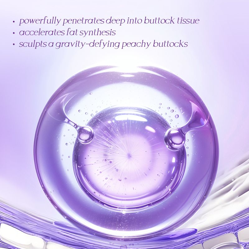 KORMESIC Garlic Butt & Hip Enlargement Oil Garlic Hip Lift Gel Buttock Enhancement Cream Lift Firm Hip Plump Buttock Tighten Sagging Skin Boost Elasticity Up Ass Oil Big Butt Booster Cream