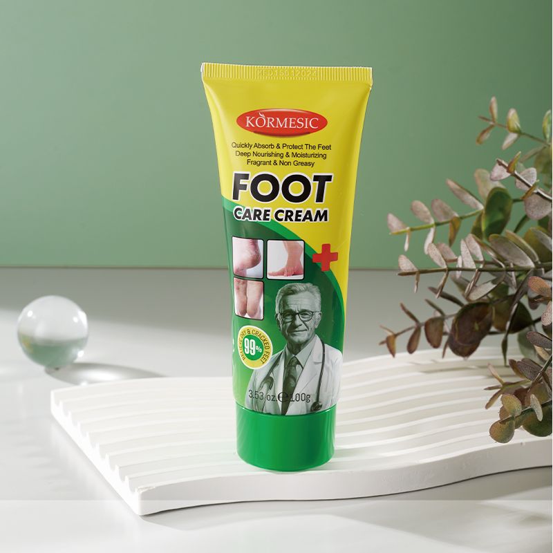 KORMESIC Feet Chapped Cream Repair Cracked Heels Dry Cracked Feet Rescue Foot Cracks Split Heels Hard Skin & Cracks Heel Fissures Plantar Rhagades Painless Deep Skin Fissures Moisturizer 100g