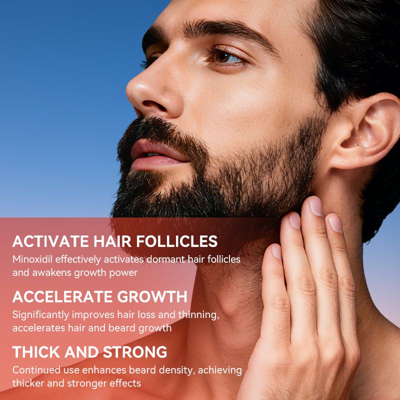 KORMESIC 5% Minoxidil Hair Beard Growth Foam Hair Regrowth Treatment Anti Hair Loss Activates Follicles Thicker Hair Fills Thin Spot Faster Hair Growth Strengthen Hair Stronger Hair Penetrating