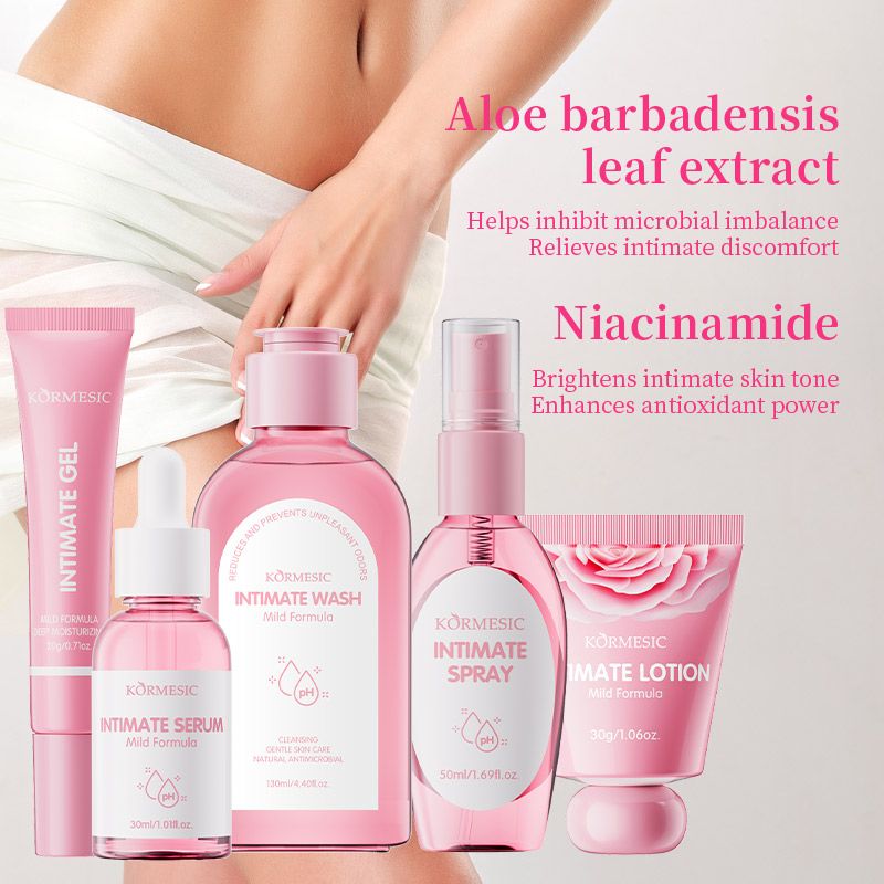 KORMESIC Fresh Scent Antibacterial Intimate Wash Gentle pH Balanced Feminine Wash Odor Control Vaginal Wash Prevents Infection Intimate Hygiene Cleansing Feminine Hygiene Feminine Care Feminine Odor