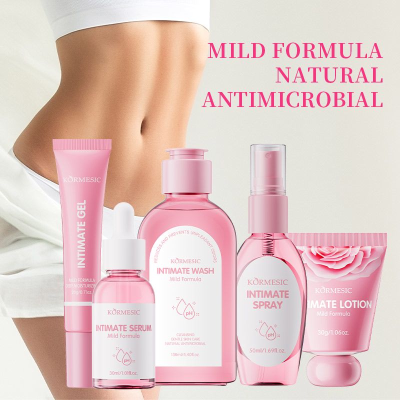 KORMESIC Fresh Scent Antibacterial Intimate Wash Gentle pH Balanced Feminine Wash Odor Control Vaginal Wash Prevents Infection Intimate Hygiene Cleansing Feminine Hygiene Feminine Care Feminine Odor