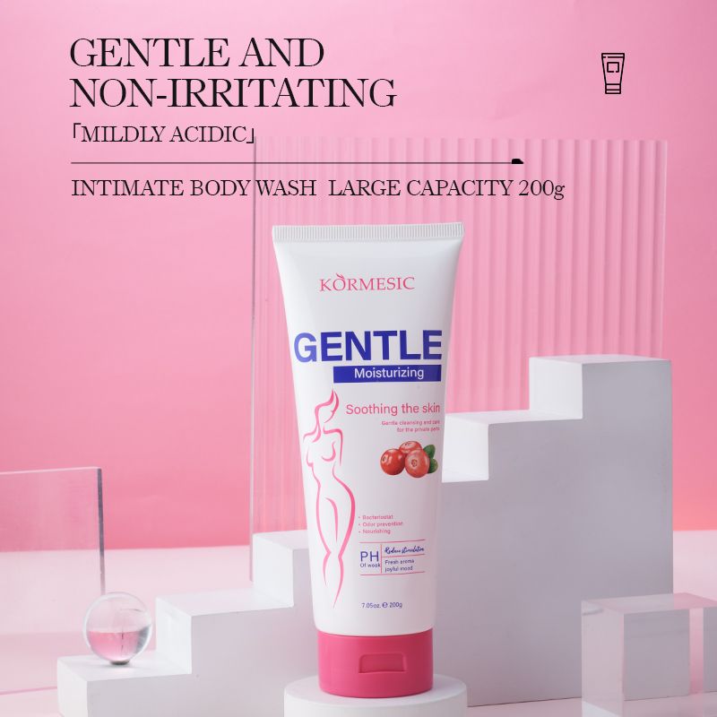 KORMESIC Fresh Scent Antibacterial Intimate Wash Gentle pH Balanced Feminine Wash Odor Control Vaginal Wash Prevents Infection Intimate Hygiene Cleansing Feminine Hygiene Feminine Care Feminine Odor