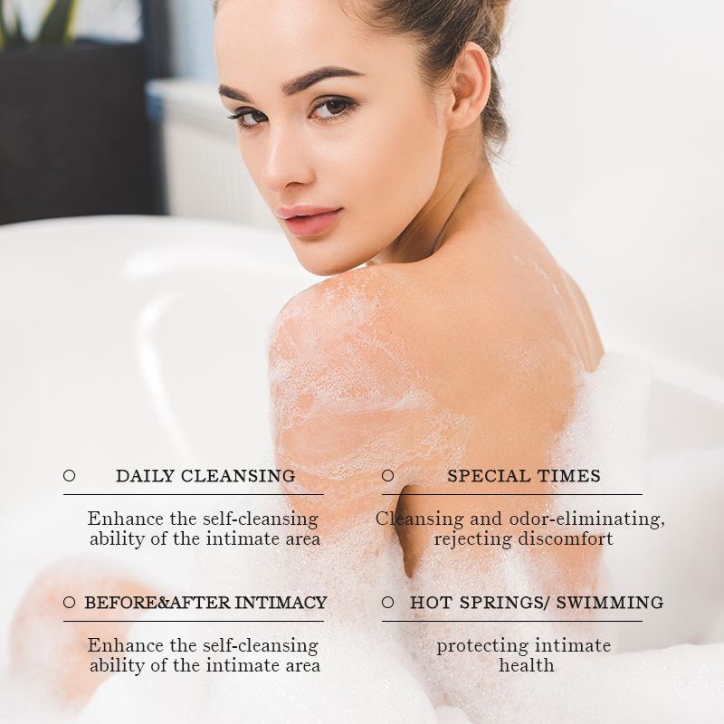 KORMESIC Fresh Scent Antibacterial Intimate Wash Gentle pH Balanced Feminine Wash Odor Control Vaginal Wash Prevents Infection Intimate Hygiene Cleansing Feminine Hygiene Feminine Care Feminine Odor