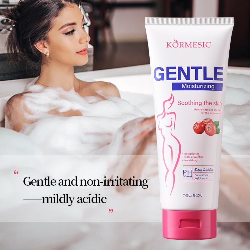 KORMESIC Fresh Scent Antibacterial Intimate Wash Gentle pH Balanced Feminine Wash Odor Control Vaginal Wash Prevents Infection Intimate Hygiene Cleansing Feminine Hygiene Feminine Care Feminine Odor