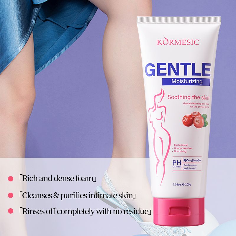 KORMESIC Fresh Scent Antibacterial Intimate Wash Gentle pH Balanced Feminine Wash Odor Control Vaginal Wash Prevents Infection Intimate Hygiene Cleansing Feminine Hygiene Feminine Care Feminine Odor