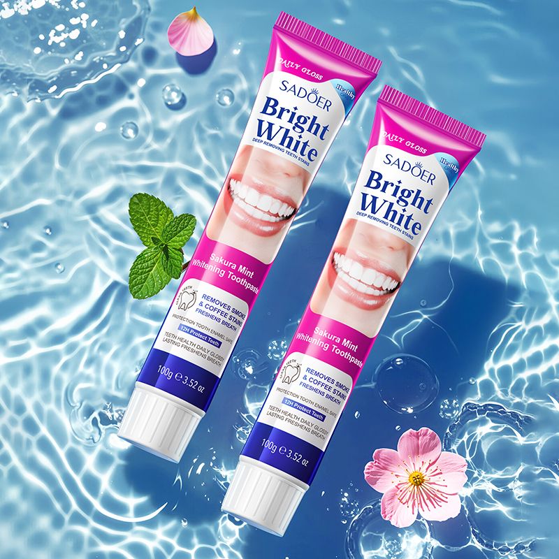 (13pcs Family Pack) SADOER Toothpastes & Toothbrushes Set Strong Teeth Fresh Breath Oral Care Kit Whitening Teeth Remove Yellow Teeth Plaque Removal Gum Care Healthy Gums Remove Teeth Stains