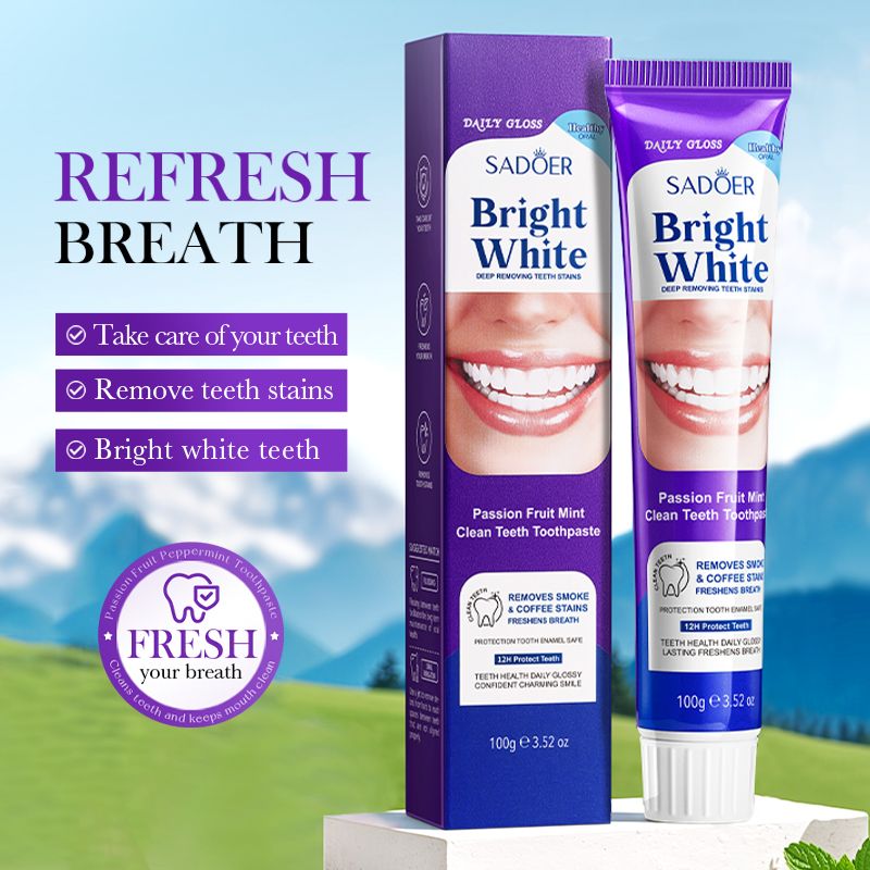 (13pcs Family Pack) SADOER Toothpastes & Toothbrushes Set Strong Teeth Fresh Breath Oral Care Kit Whitening Teeth Remove Yellow Teeth Plaque Removal Gum Care Healthy Gums Remove Teeth Stains