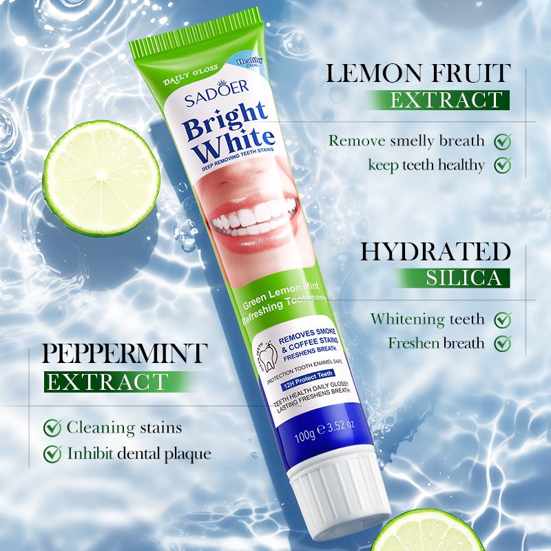 (13pcs Family Pack) SADOER Toothpastes & Toothbrushes Set Strong Teeth Fresh Breath Oral Care Kit Whitening Teeth Remove Yellow Teeth Plaque Removal Gum Care Healthy Gums Remove Teeth Stains