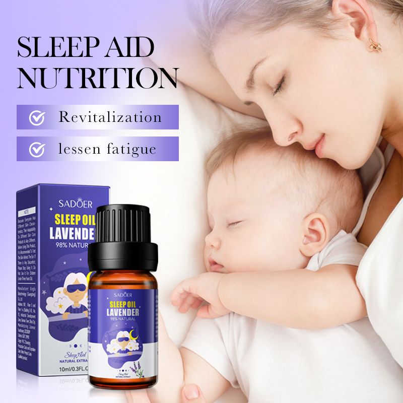 3pcs Lavender Massage Oil Improve Sleep Essential Oil Skin Care Oil Antiwrinkle Alleviate Fatigue Restore Vitality Insomnia Calm Aromatherapy Relax Remove Spot Stress Relief Brightening Reduce Acne