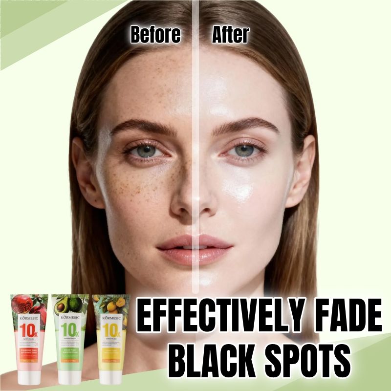 3pcs KORMESIC 10X Firm Moisturized Nourish Skin Care Set Pomegranate Avocado Lemon Serum Anti-Wrinkle Deep Hydration Whitening Essence Brightening Skincare Glowing Vitamin C Visible Repair 3*100g