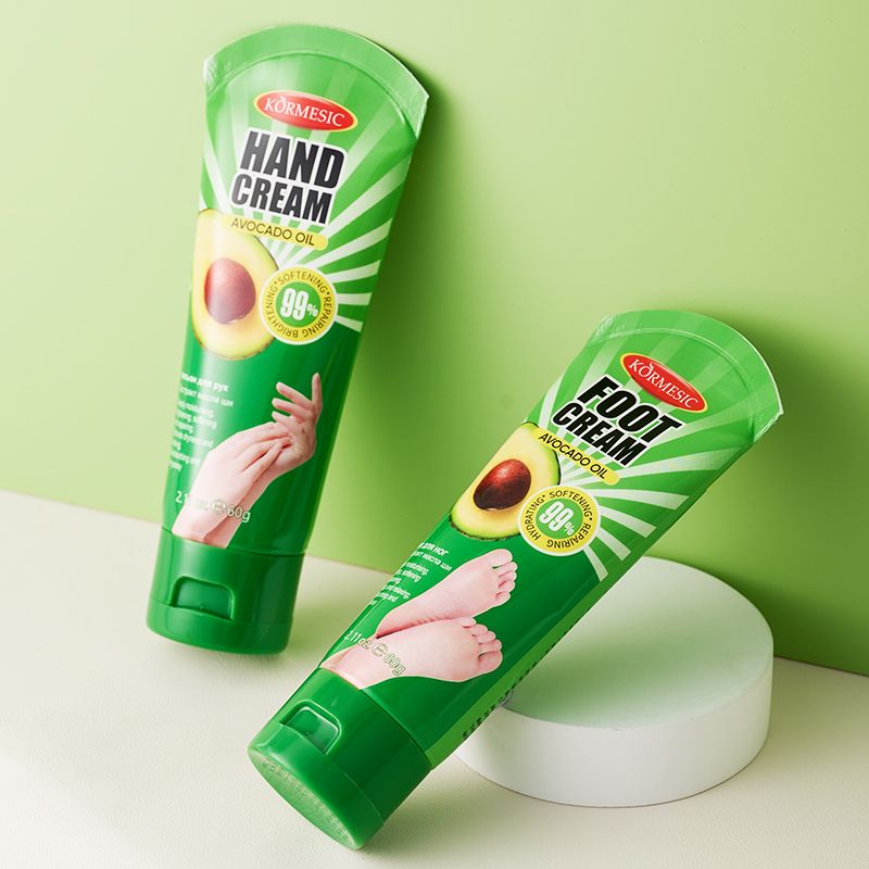 KORMESIC Avocad Hand Foot Chapped Cream Repair Cracked Heels Dry Cracked Feet Rescue Foot Cracks Split Heels Hard Skin & Cracks Heel Fissures Plantar Rhagades Painless Deep Skin Fissures Moisturizer