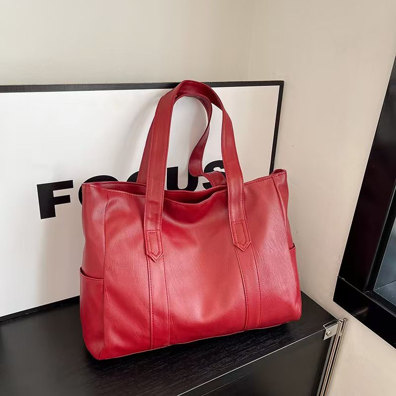 Large Bag - New style trendy Korean Version Multi-Purpose And Simple Large Capacity Tote Bag For Women Crossbody Handbag The Highest Quality On The Entire Internet.