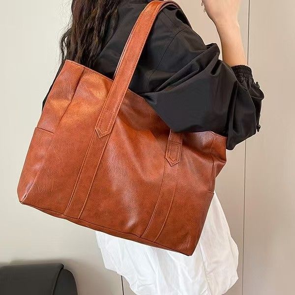 Large Bag - New style trendy Korean Version Multi-Purpose And Simple Large Capacity Tote Bag For Women Crossbody Handbag The Highest Quality On The Entire Internet.