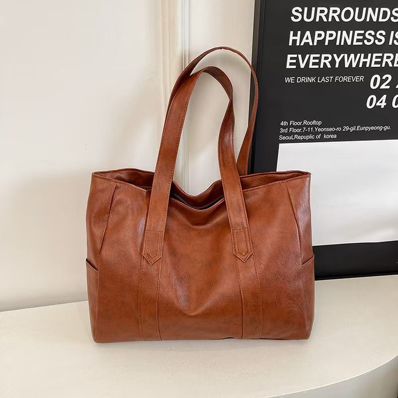Large Bag - New style trendy Korean Version Multi-Purpose And Simple Large Capacity Tote Bag For Women Crossbody Handbag The Highest Quality On The Entire Internet.