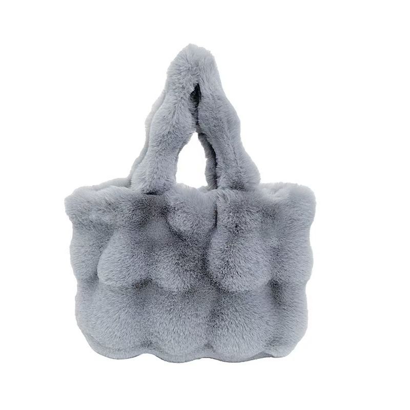 New Plush Bag - Women's Hand-Held Tote Bag Fashionable And Large-Capacity Crossbody Bag Suitable For School And Commuting The Highest Quality Available On The Entire Internet.