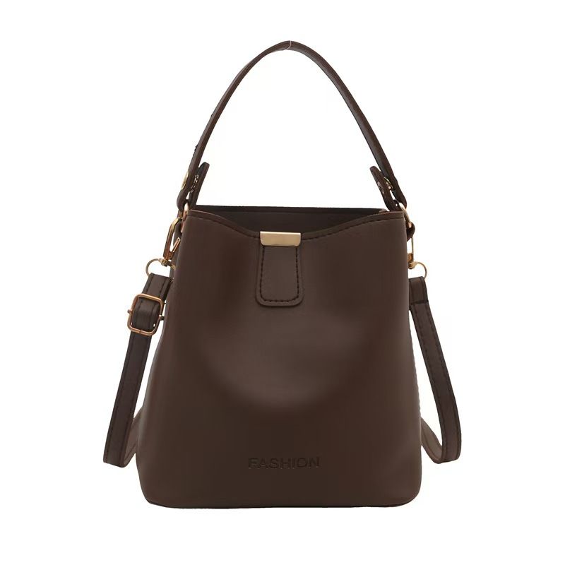 Newly-Released Fashionable Handbag For Women In Korean Style - Versatile Bucket Bag. Korean-Style Simple Crossbody Bag Top Quality Across The Entire Network.
