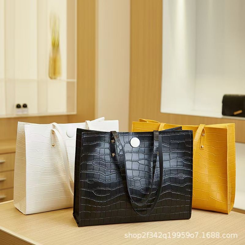 Shoulder Bags PU Leather Crocodile Pattern Printing Female Casual Women Handbags The Best Quality Across The Entire Network