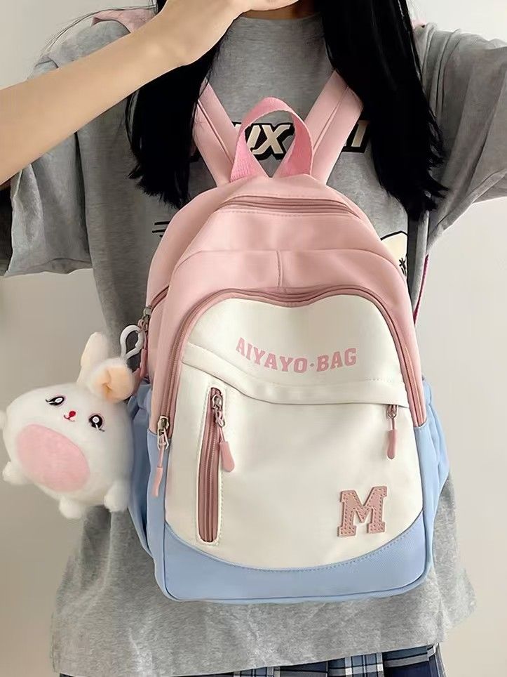 Study Tour Bag Small Backpack For Children's Travel And Outings Travel Bag For Double-Shoulder Carrying Girl Primary School Student's Bag For Going Out On Spring Outing Lightweight Bag