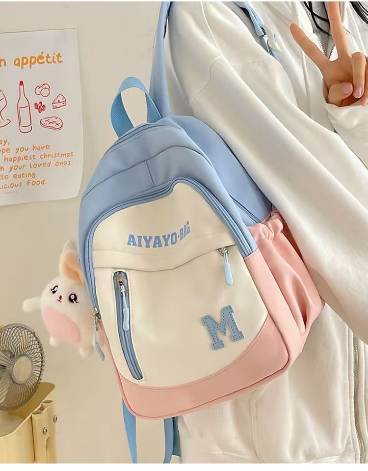 Study Tour Bag Small Backpack For Children's Travel And Outings Travel Bag For Double-Shoulder Carrying Girl Primary School Student's Bag For Going Out On Spring Outing Lightweight Bag