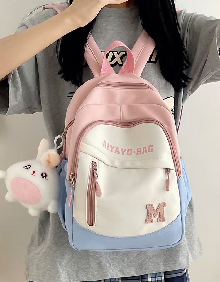 Study Tour Bag Small Backpack For Children's Travel And Outings Travel Bag For Double-Shoulder Carrying Girl Primary School Student's Bag For Going Out On Spring Outing Lightweight Bag