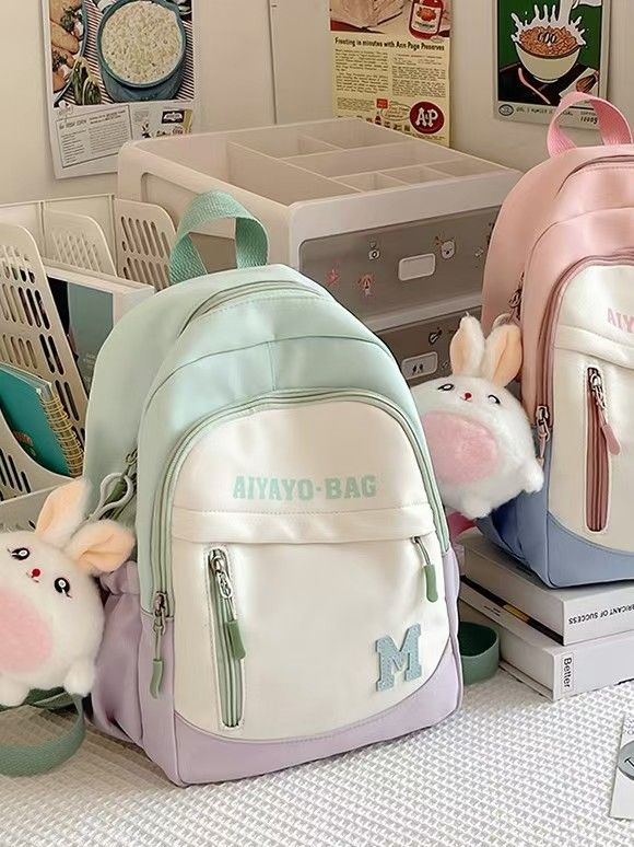 Study Tour Bag Small Backpack For Children's Travel And Outings Travel Bag For Double-Shoulder Carrying Girl Primary School Student's Bag For Going Out On Spring Outing Lightweight Bag